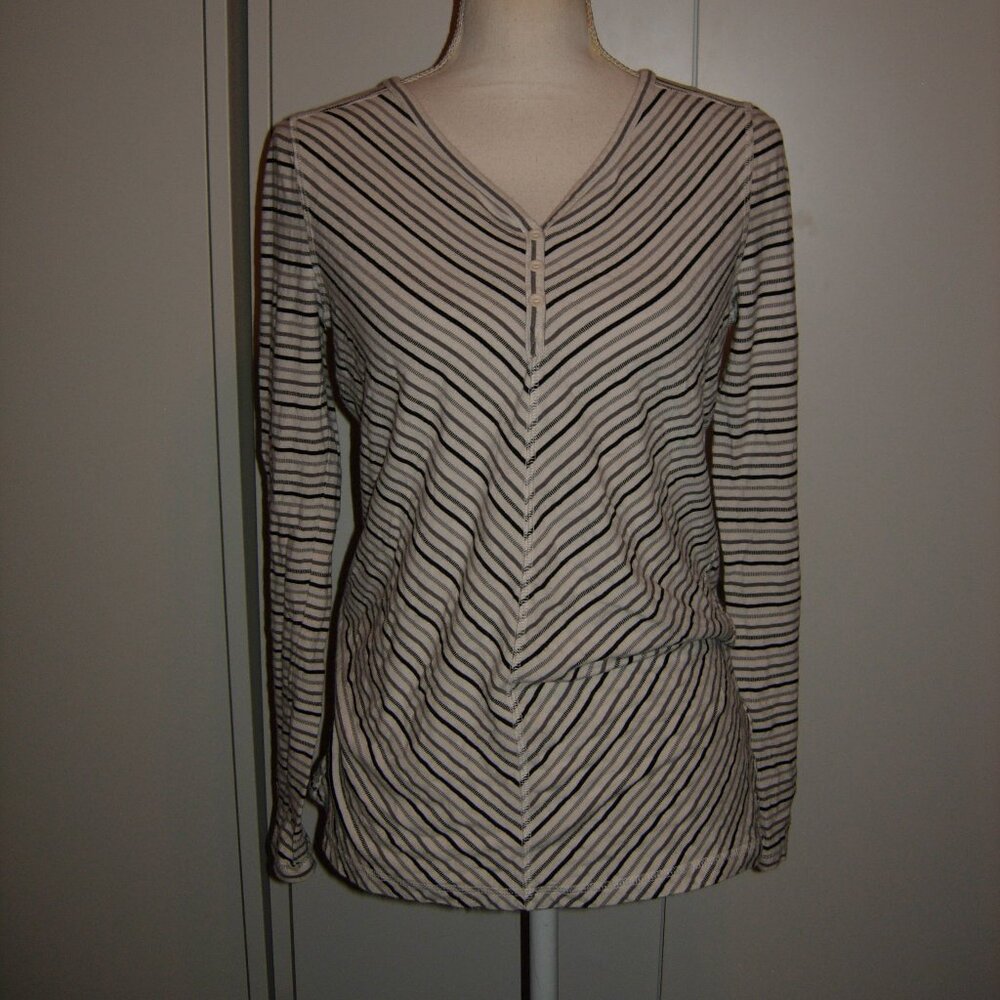 Talbots Long Sleeve Striped T-shirt S